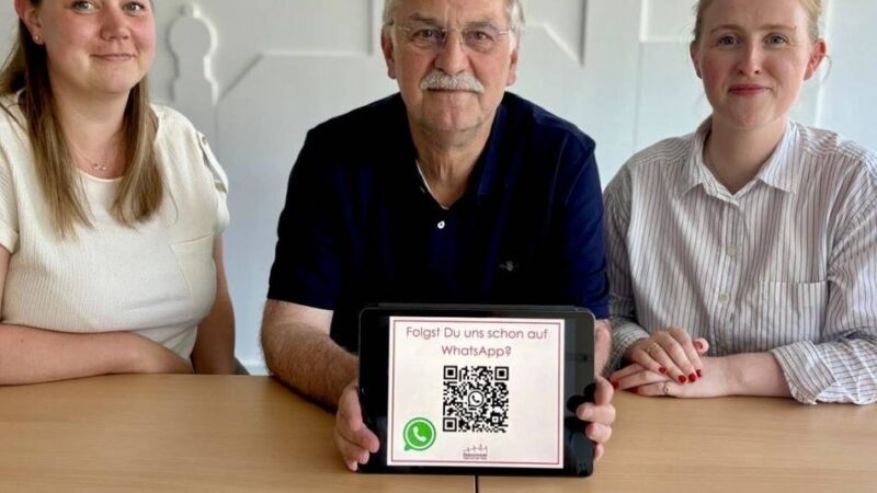 Neuer Kommunikationskanal für Radevormwalder Bürger: Stadtverwaltung startet einen offiziellen WhatsApp-Kanal