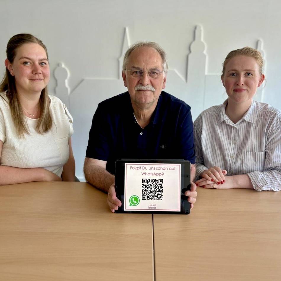 Neuer Kommunikationskanal für Radevormwalder Bürger: Stadtverwaltung startet einen offiziellen WhatsApp-Kanal