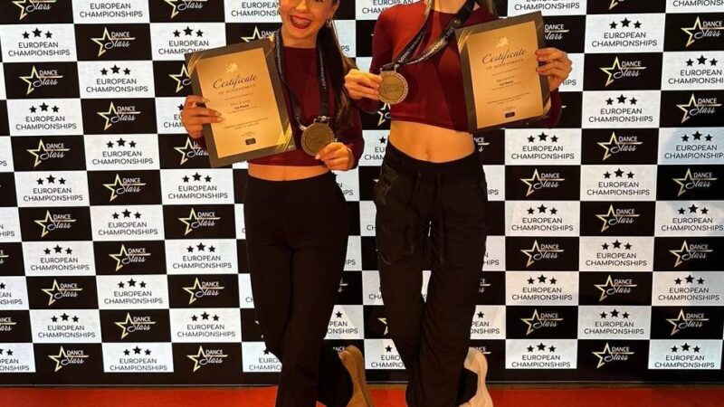 Tanzschülerinnen aus Geldern: Greta und Elina tanzen sich bis an die Weltspitze