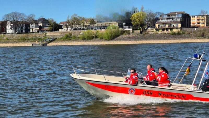 Gefahr nicht unterschätzen: Wasserwacht warnt vor Lebensgefahr in Rhein und Baggerseen
