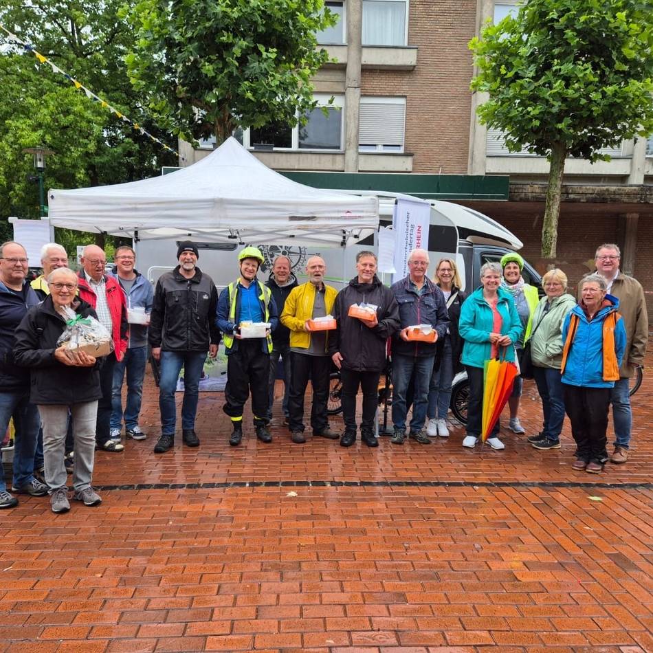 Siegerehrung in Weeze: Weeze feiert Radhelden beim Stadtradeln