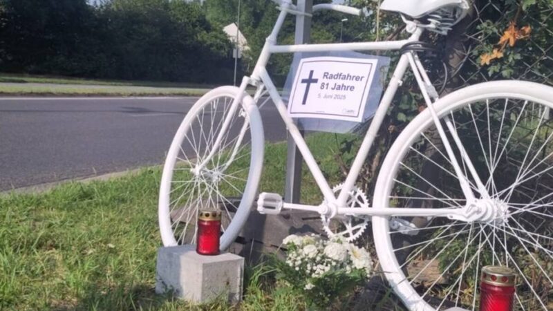 Whitebikes in Krefeld: ADFC: Erneut Demo in Gedenken an getöteten Radfahrer