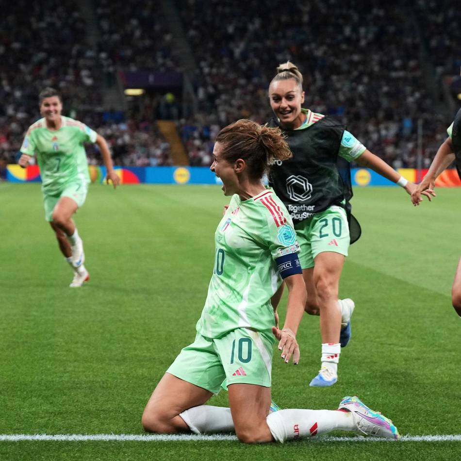 Drama um Hegerberg: Doppelpackerin Girelli führt Italien ins Halbfinale