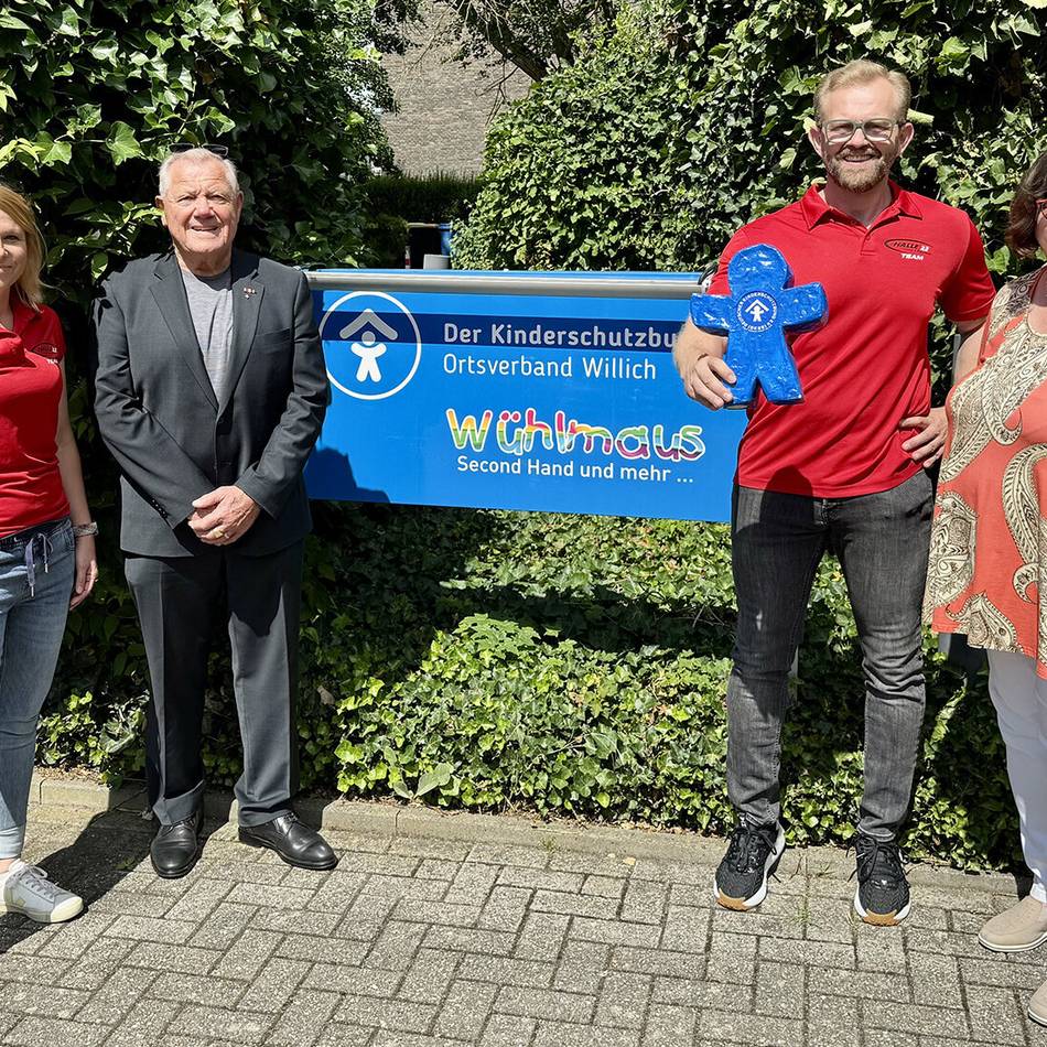 Halle 22 in Willich: Eine Spende zum Jubiläum