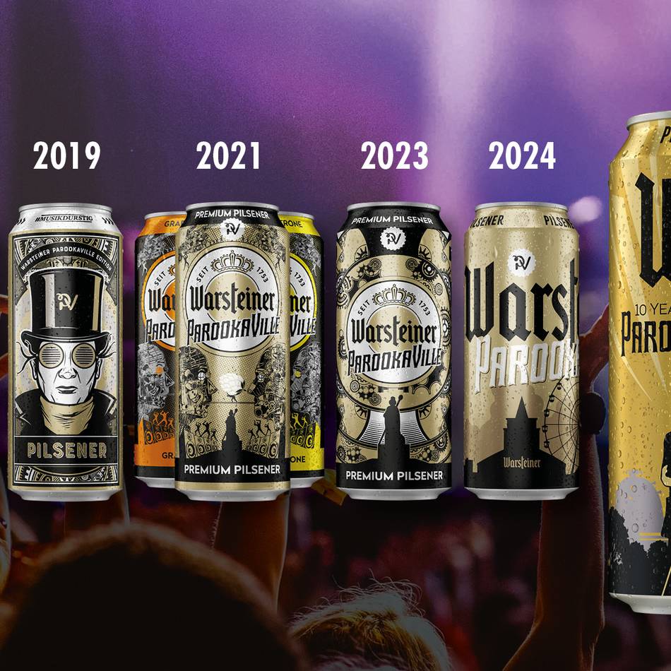 Sonderedition von Warsteiner für Weeze: Sammlerstück für Parookaville-Fans – die Bierdose zum Festival