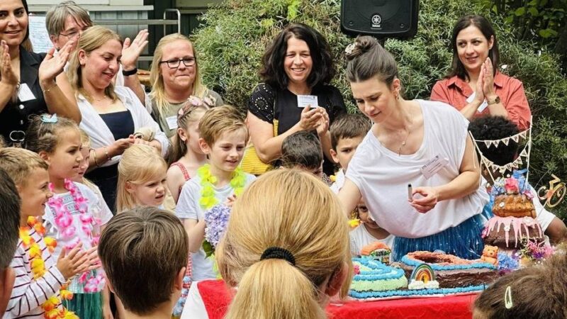 Jubiläum Kita Rheinstraße: Drei Jahrzehnte spielende Kinder