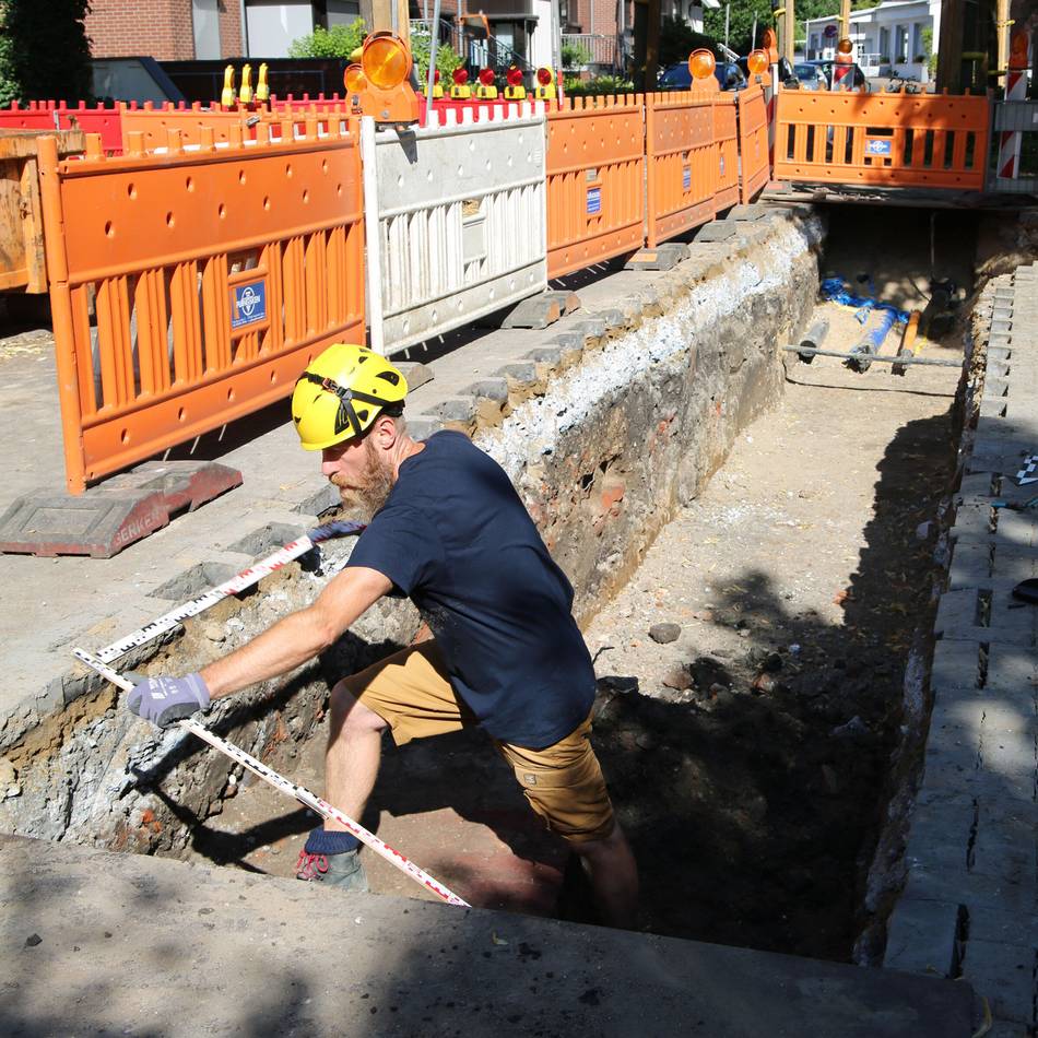 Problem in Moers: Archäologische Funde erschweren Bauplanung