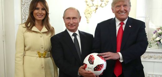 Alaska-Gipfel mit Wladimir Putin: Donald Trump brachte einen Brief seiner First Lady Melania mit