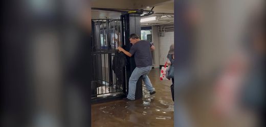 New York City: Überschwemmungen in Teilen der Stadt – Regen bis tief unter die Erde