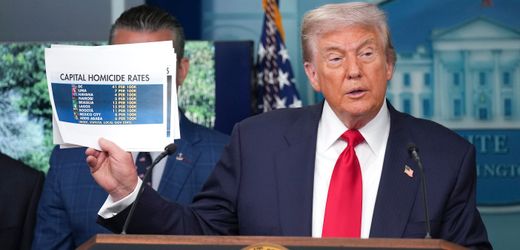 Washington, D.C.: Donald Trump plant Einsatz der Nationalgarde