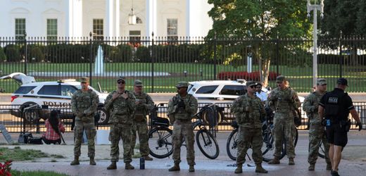 USA: Festnahme nach Verbrennen von US-Flagge in Washington aus Protest gegen Donald Trump