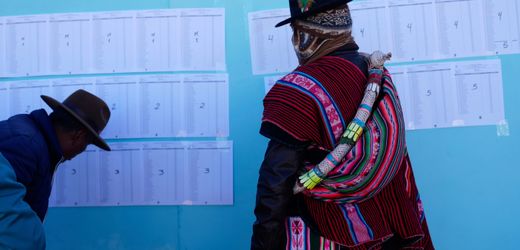 Bolivien: Rechte Kandidaten müssen wohl in die Stichwahl für das Amt des Präsidenten