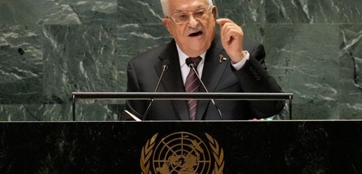 Mahmoud Abbas: USA verhängen Sanktionen gegen Palästinenser-Präsident