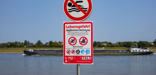 Düsseldorf: Rhein-Schwimmer drohen 1000 Euro Bußgeld – Verstoß gegen das neue Badeverbot