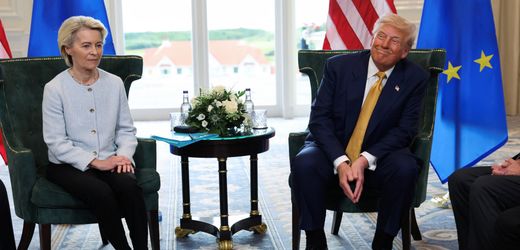 Zollstreit mit den USA: Deutsche Politiker empört über Trumps »Geschenk«-Äußerungen