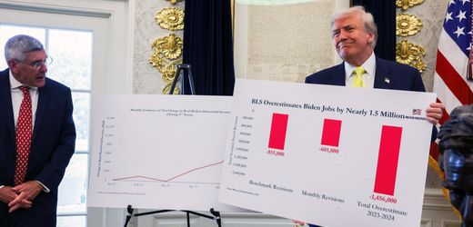 Donald Trump macht scharfen Kritiker des Statistikbüros zu dessen Chef