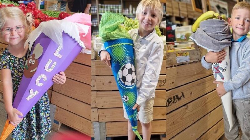 Schultütenaktion 2025: Gratis Obst und Gemüse für alle i-Dötzchen im Kreis Kleve