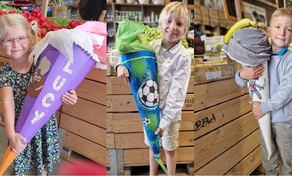 Schultütenaktion 2025: Gratis Obst und Gemüse für alle i-Dötzchen im Kreis Kleve