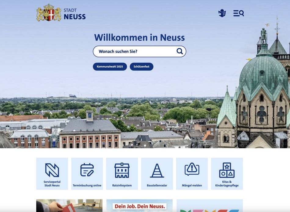 So soll „Nova“ den Neusser Bürgern helfen: Neuss hat jetzt einen eigenen Chatbot