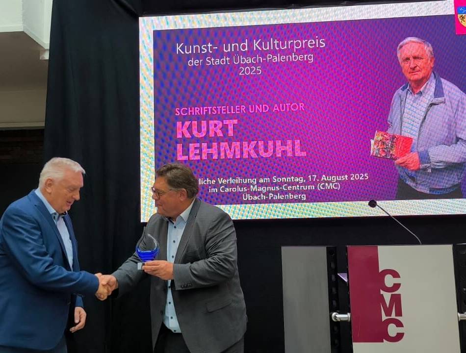 Autor aus Erkelenz: Kunst- und Kulturpreis für Kurt Lehmkuhl