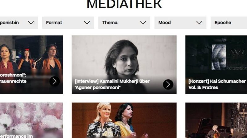 Deutschlandweit einzigartige Mediathek: Die Duisburger Philharmoniker gibt es auch virtuell