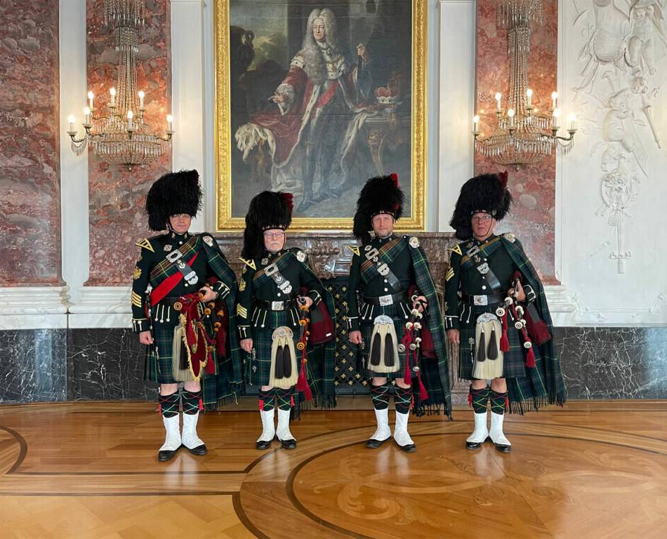 Brigitte und Josef Devers aus Orsoy: Goldhochzeit mit Dudelsack-Musik
