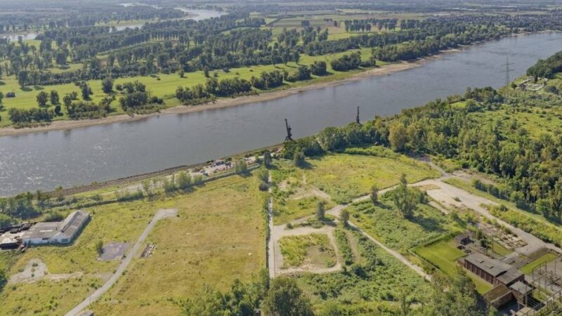 Fläche Am Trippelsberg: Neue, alte Ideen für den Reisholzer Hafen – von Marina bis Diskothek