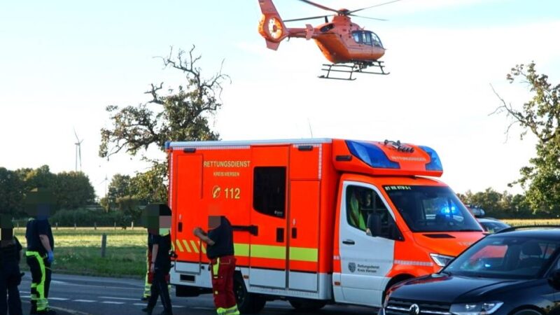 Unfall in Schwalmtal: Fahrradfahrer lebensgefährlich verletzt