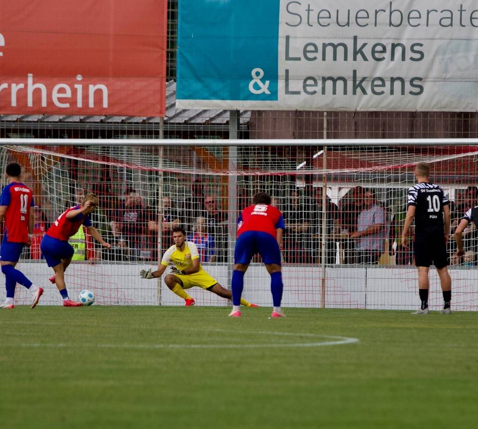 Erstes Auswärtsspiel in der Oberliga: Führung, Rückstand, Ausgleich – KFC Uerdingen müht sich zum Punkt in Sonsbeck
