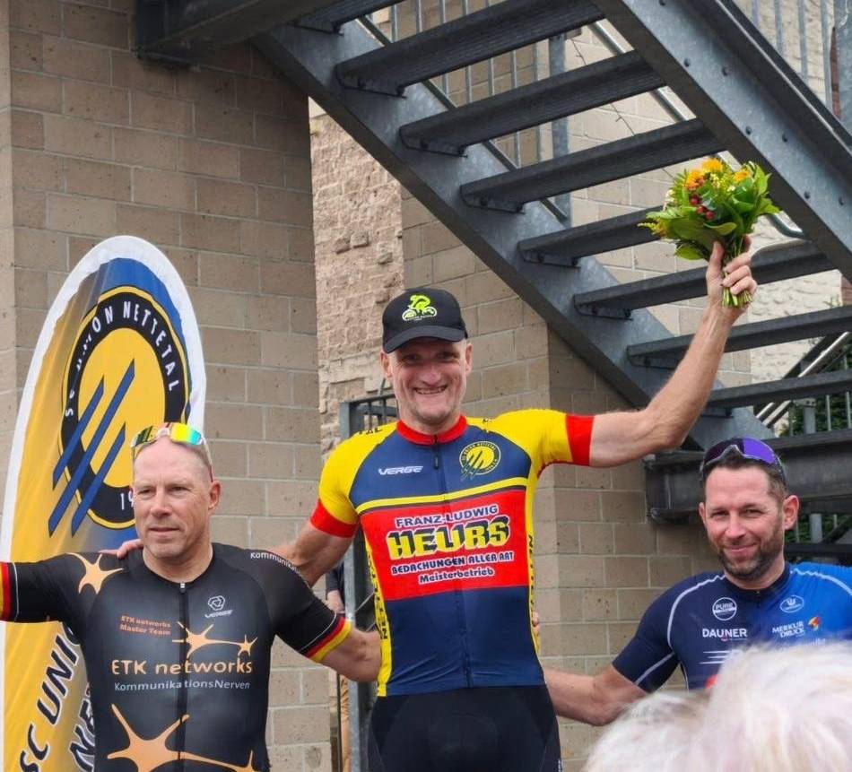 SC Union-Radfahrer ist ein Dauerbrenner: Rainer Beckers gewinnt den „Großen Preis von Nettetal“