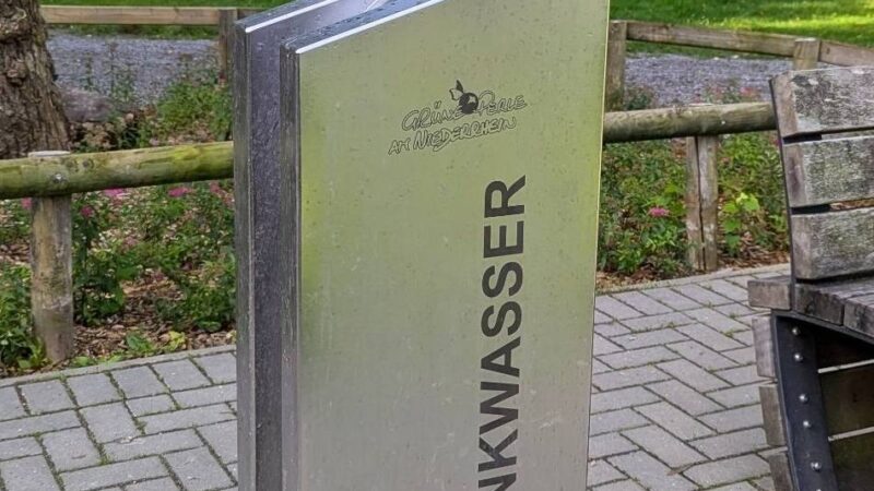 „Wasserinseln“ im Kreis Wesel: Wo es in Sonsbeck kostenloses Trinkwasser gibt