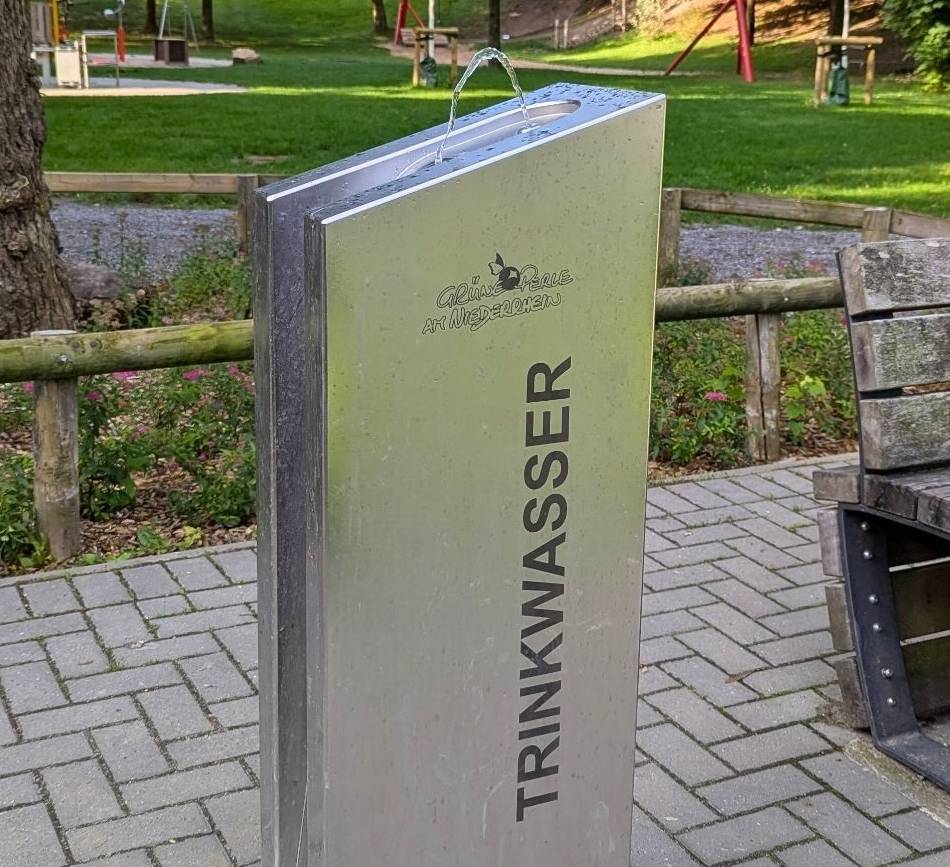 „Wasserinseln“ im Kreis Wesel: Wo es in Sonsbeck kostenloses Trinkwasser gibt