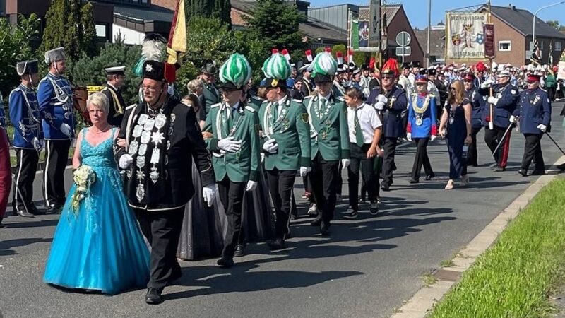 Schützenfest in Oberbeberich: Schützen-Familie feiert King Klaus