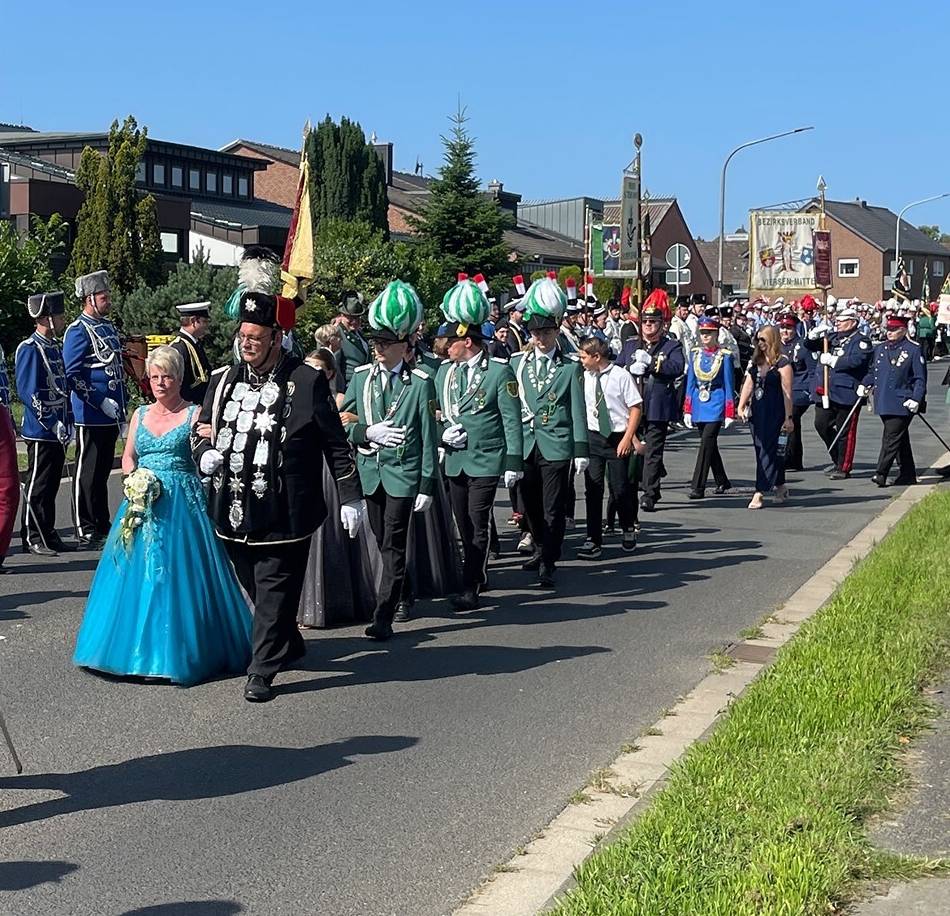 Schützenfest in Oberbeberich: Schützen-Familie feiert King Klaus