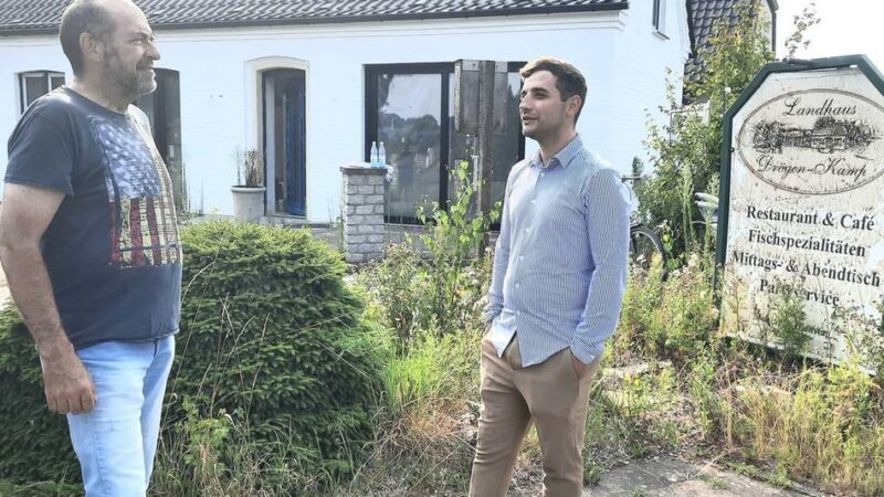 Baustelle im Ex-Landhaus Drögenkamp: Was die neuen Besitzer des ehemaligen Ausflugslokals in Wesel-Bislich vorhaben