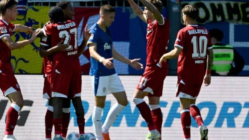 2. Bundesliga kompakt: Bielefeld verteidigt die Tabellenführung – Bochum tut sich in Überzahl schwer