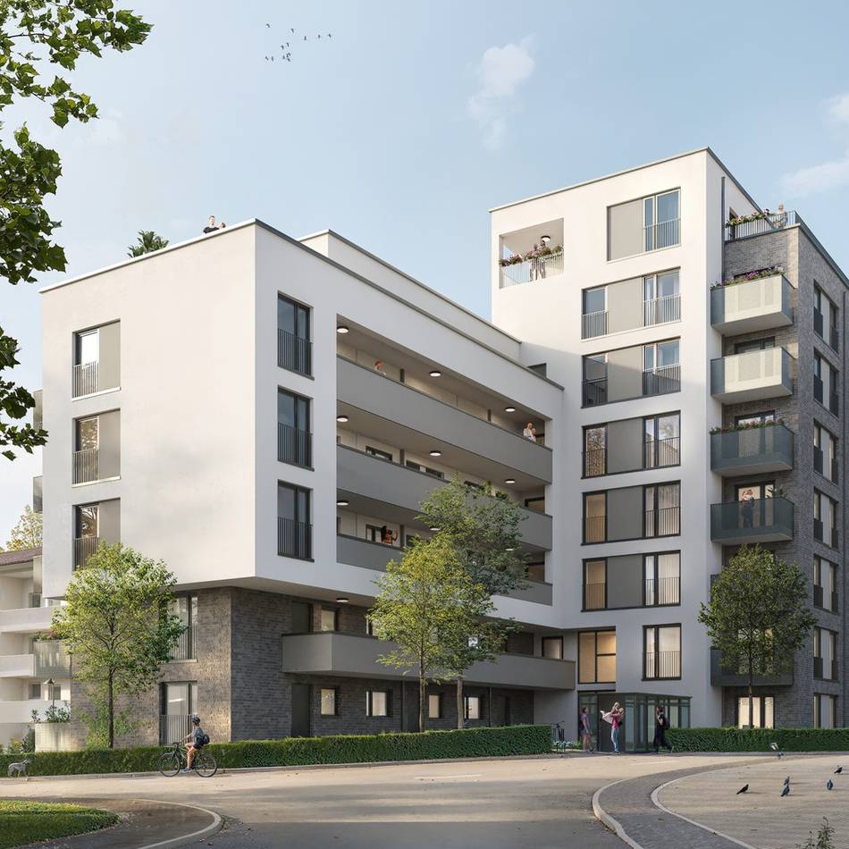 Wohnen in Düsseldorf: Stadttochter SWD baut Mehrfamilienhaus in Garath