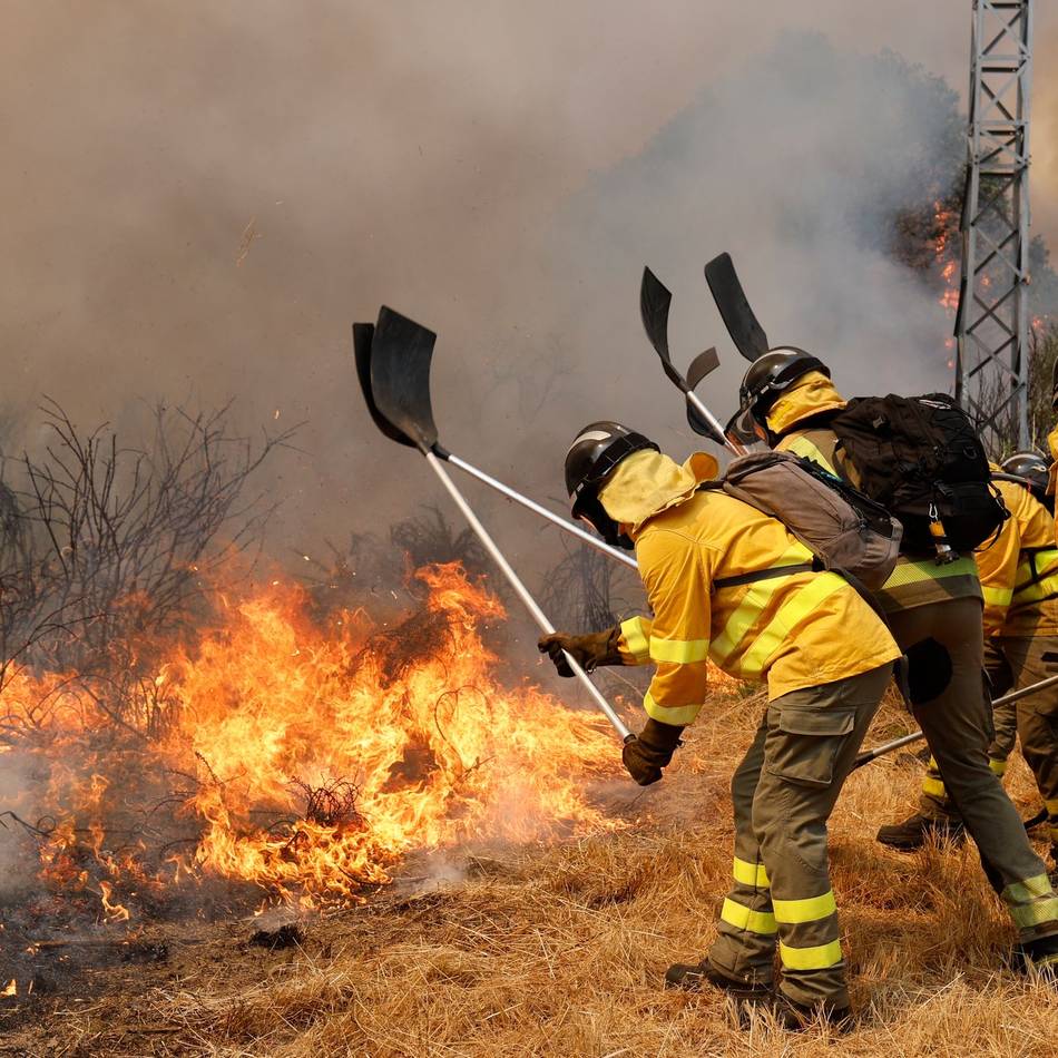 Unterstützung aus Deutschland: Waldbrand-Spezialisten aus Düsseldorf und Leverkusen helfen in Spanien