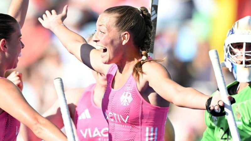 Auftaktsieg bei Hockey-EM: Vier Tore in Halbzeit eins – deutsche Damen besiegen Frankreich deutlich