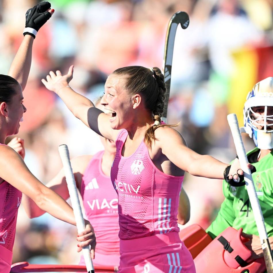 Auftaktsieg bei Hockey-EM: Vier Tore in Halbzeit eins – deutsche Damen besiegen Frankreich deutlich