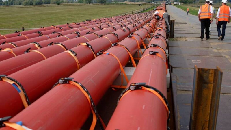 So läuft der Ausbau für die Superstromtrasse A-Nord: Erdkabel am Niederrhein – 35.000 Meter Rohre verbaut