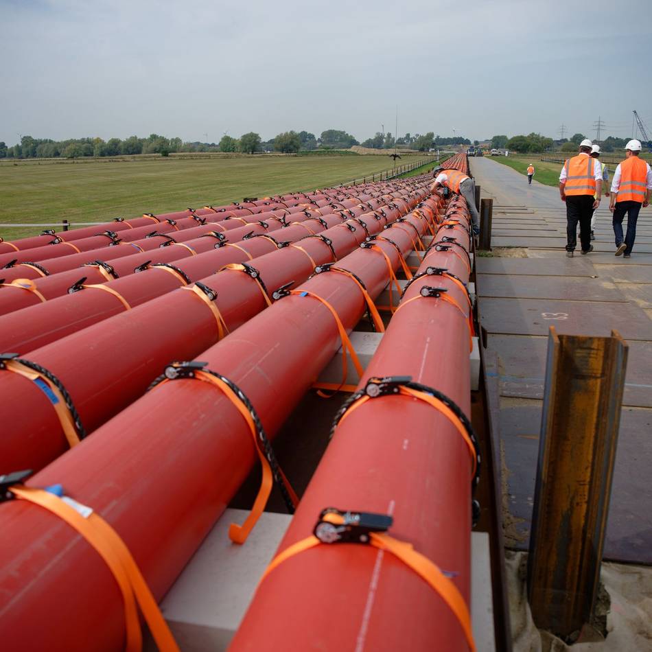 So läuft der Ausbau für die Superstromtrasse A-Nord: Erdkabel am Niederrhein – 35.000 Meter Rohre verbaut