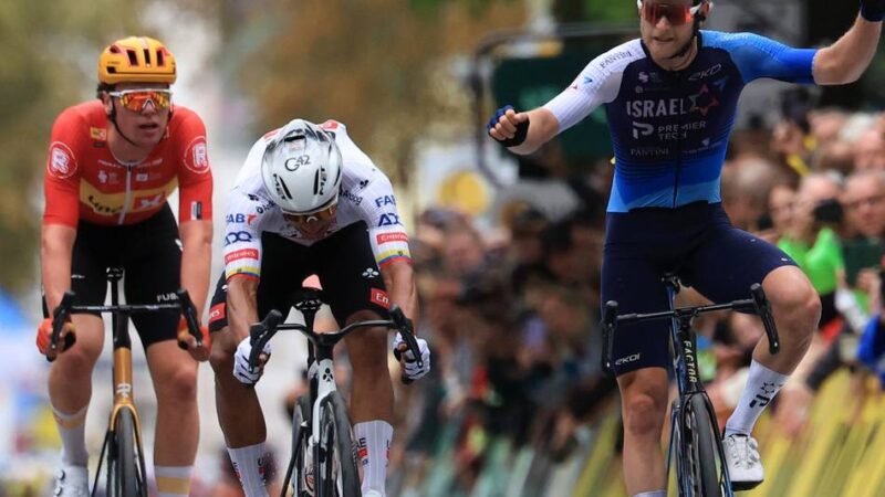 Zweite Etappe der Deutschland Tour: Lipowitz-Crash und kurioser Sieg von Jhonatan Narváez