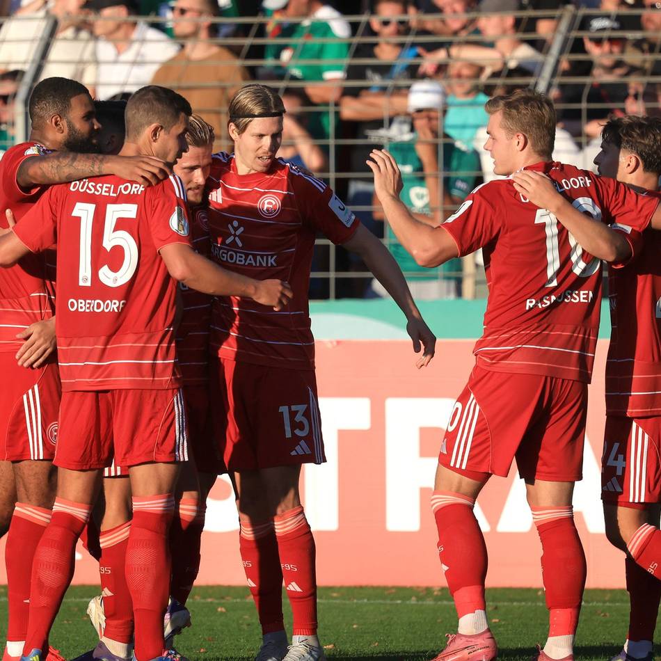 4:2-Sieg in Schweinfurt: Fortuna zieht mit viel Mühe in die zweite Pokalrunde ein