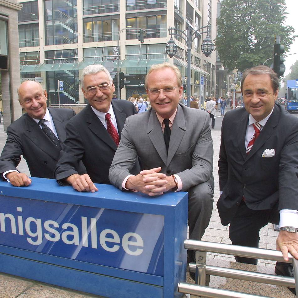 Düsseldorfer Königsallee: Heinemann ist der letzte der vier Kö-Könige