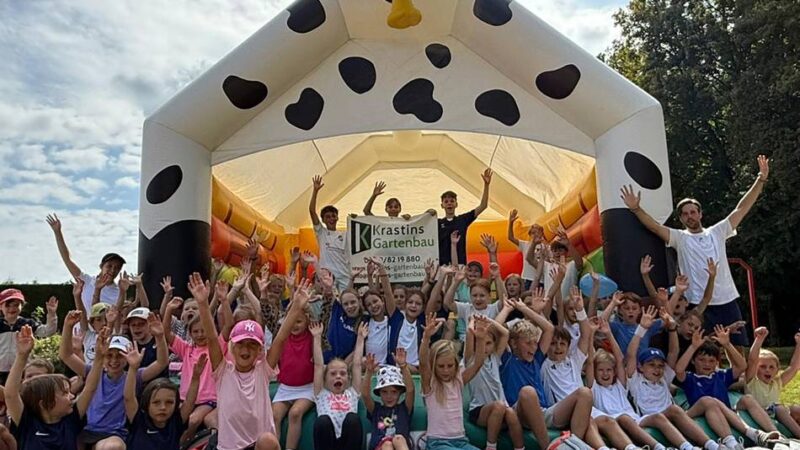 Tennis-Camp in Meerbusch: So viele Kinder wie noch nie bei der Jugendwoche des TD Lank
