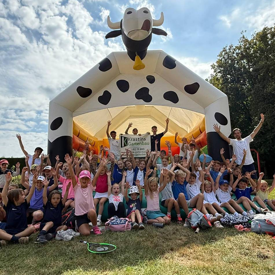 Tennis-Camp in Meerbusch: So viele Kinder wie noch nie bei der Jugendwoche des TD Lank