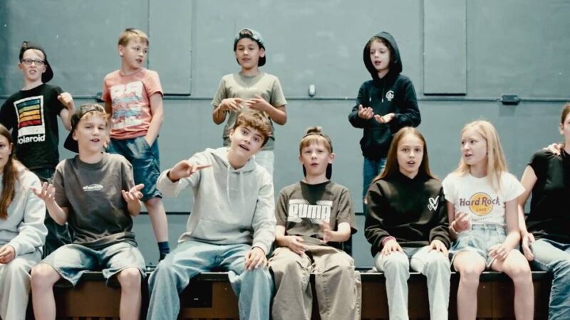 Im Rahmen des Kulturrucksacks: Jugendliche schreiben Hip-Hop-Song über Viersen
