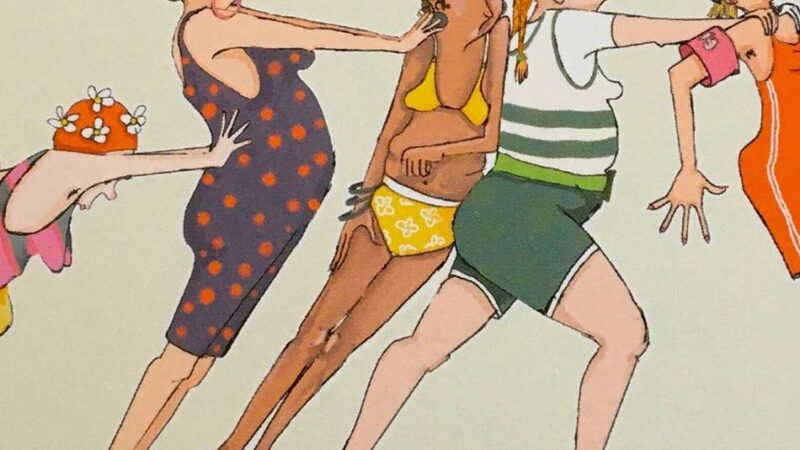 Krefelder Künstlerin entwirft Dauerkalender: Hauptsache Freundinnen – Mit witzigen Frauen durch das Jahr