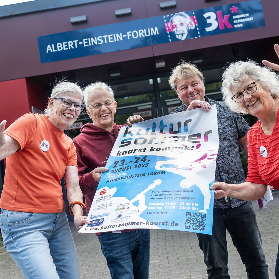 Dritte Auflage in Kaarst: Kultursommer wird zum Kompakt-Event